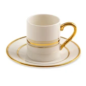 Jumbo Luces Gold 4 Kişilik Kahve Fincan Takımı 90 ml - 9