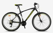 Kron XC 75 27.5" Jant 18' Kadro V-Fren 21 Vites Dağ Bisikleti Siyah Neon Sarı - 1