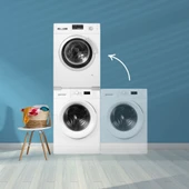 Çamaşır Makinesi Kurutma Makinesi İstifleme Birleştirme Kiti Altus Ayarlanabilir thumbnail 5