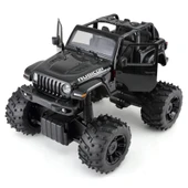 Rastar 1:14 Rc Uzaktan Kumandalı Jeep Wrangler Rubicon Big Wheel Off-Roader 2.4 Ghz Siyah - 1