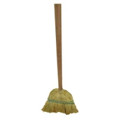 İşyeri Dükkan Depo Ot Ayak Süpürgesi Edirne 800-1000 Gr + Gürgen Saplı - 1