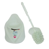 Plastik Muhafazalı Tuvalet Klozet Fırça Takımı Karışık Renk ZP-152 - 1