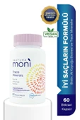 Inatura Moni Trace Minerals Saç Vitamini Biotin, At Kuyruğu 60 Vegan Kapsül - 1