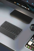 Qpen FH7 Kablosuz Bluetoothlu Şık Taşınabilir Universal Klavye - 2