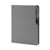 Premium Termo Gri Deri Ajanda 17x24cm - 1