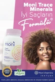 Inatura Moni Trace Minerals Saç Vitamini Biotin, At Kuyruğu 60 Vegan Kapsül - 2