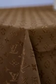 Louis Vuitton Masa Örtüsü 160*220 Cm "BRODE GÜPÜRLÜ" KDK İplik Özel Jakar Dokuma Dertsiz Leke Tutmaz Özel Kutulu - 3