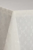 Louis Vuitton Masa Örtüsü 160*220 Cm "BRODE GÜPÜRLÜ" KDK İplik Özel Jakar Dokuma Dertsiz Leke Tutmaz Özel Kutulu - 7