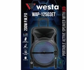 Westa WAP-12503ET 12inc Aktif Portatif Ses Sistemi 200Wat - 2