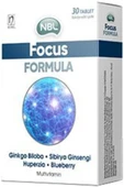 Nbl Focus Formula Çinko Ve Ginko Biloba Içeren 30 Tablet - 1
