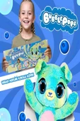 Bubble Pops Blueberry Bounce Puppy: Kokusuyla Büyüleyen Şişme Peluş Köpek! - 2