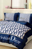 Marka Nevresim Takımı Çift Kişilik Pamuklu Saten Kumaş 6 Parça 3D Dijital Baskı Duvet Cover Set Model No:42 - 6