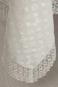 Louis Vuitton Masa Örtüsü 160*220 Cm "BRODE GÜPÜRLÜ" KDK İplik Özel Jakar Dokuma Dertsiz Leke Tutmaz Özel Kutulu - 8