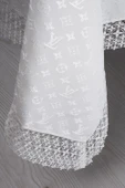 Louis Vuitton Masa Örtüsü 160*220 Cm "BRODE GÜPÜRLÜ" KDK İplik Özel Jakar Dokuma Dertsiz Leke Tutmaz Özel Kutulu - 6