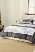 Marka Nevresim Takımı Çift Kişilik Pamuklu Saten Kumaş 6 Parça 3D Dijital Baskı Duvet Cover Set Model No:48 - 7
