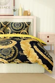 Marka Nevresim Takımı Çift Kişilik Pamuklu Saten Kumaş 6 Parça 3D Dijital Baskı Duvet Cover Set Model No:97 - 4