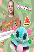Bubble Pops Whacky Watermelon Axolotl: Kokusuyla Büyüleyen Şişme Peluş Aksolotl! - 2
