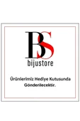 Turkuaz Doğal Taş Sallantılı Kadın Küpe - 3