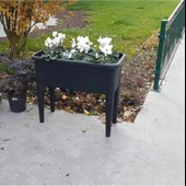 Omnipazar SO-AB03 Dekoratif Ayaklı Bahçe Yetiştirme Saksı 60 Litre No 3 thumbnail 6