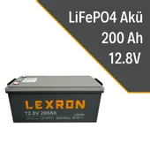 LEXRON 200AH 12.8V LİTYUM AKÜ LEXRON thumbnail 2