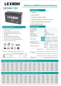 LEXRON 9AH-12V KURU TİP AKÜ LXR9 - 5
