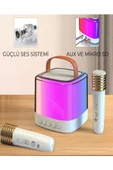 Karaoke Bluetooth Hoparlör Aggıy Ag-s7 Kablosuz Mikrofonlu Rgb Led Parti Işıklı - 1