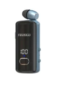F580 Dijital Göstergeli Makaralı Titreşimli Bluetooth Kulaklık Mavi - 1