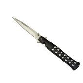 Çakı Metal Siyah 22,5 Cm Yarı Otomatik , Kemerlikli - 1