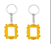 2'li Friends Anahtarlık/Friends Monica'nın Kapı Çerçevesi/Kapı Süsü Anahtarlık - 1