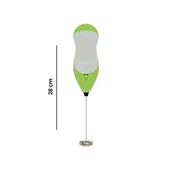 Pilli Mini Mixer, Kahve Süt Köpürtücü, Karıştırıcı - 4