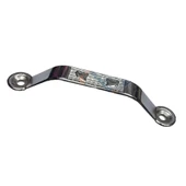 Dekoratif Zamak Kulp Dıştan - 64mm, Nikel, 100 Adet - 1
