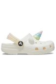 crocs 209701-0WV CLASSIC IAM RAINBOW UNICORN BEBEK TERLİK SANDALET - 1