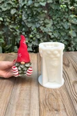 Noel Cücesi Silikon Mum Kalıbı - 1