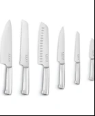 Smeg 50's Style KBSF02 Siyah Standlı Bıçak Seti - 4