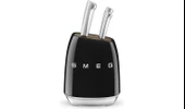 Smeg 50's Style KBSF02 Siyah Standlı Bıçak Seti - 6