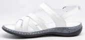 MAMMAMİA 2530 Beyaz Kadın Sandalet - 3