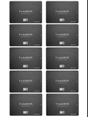 (10 Adet) Twinmos TM256GH2UGL 2.5" 256 GB 580/550 MB/S TLC 3D NAND SATA 3 SSD - 1