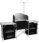 Cooking Station Katlanabilir Kamp Mutfağı - Lamba Askılı - 1