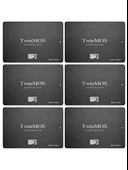 (6 Adet) Twinmos TM256GH2UGL 2.5" 256 GB 580/550 MB/S TLC 3D NAND SATA 3 SSD - 1