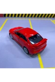 Mitsubishi Lancer EVO X 1/36 Ölçek Welly Diecast Metal Model Araba Oyuncak Araba Çek Bırak - 6
