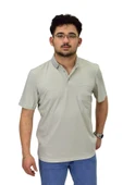 Erkek Polo Yaka Cepli Merserize Tişört 6270 BGL-ST04535 thumbnail 3