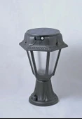 FUMAGALLI MINILOT/ROSETTA BLACK SOLAR LED PIR Q150 4000K - 1