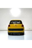 2013 Fiat 500L 1/36 Ölçek Welly Diecast Metal Model Araba Oyuncak Araba - 3