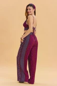 Beli Lastikli Kuşak Detaylı Yazlık Pantolon - 7