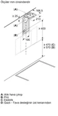Bosch DWK64PJ70T Gri Duvar Tipi Davlumbaz - 9