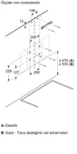 Bosch DWK64PJ60T Siyah Duvar Tipi Ankastre Davlumbaz - 8