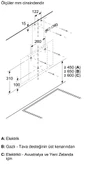 Bosch DWK63PJ20T Beyaz Duvar Tipi Davlumbaz - 8