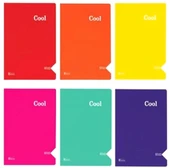 Keskin Color 80 Yaprak Çizgili A4 Defter Pp Kapak Karışık - 4 adet - 1