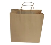 San Kraft Çanta Orta 25X12X31cm -10 adet - 1