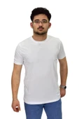 Erkek Sıfıryaka Düz Merserize Tişört T6034 BGL-ST04527 thumbnail 8